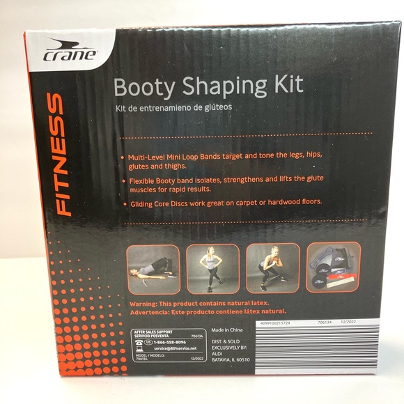 Crane Booty Shaping Fitness Kit New in box - Picture 2 of 5